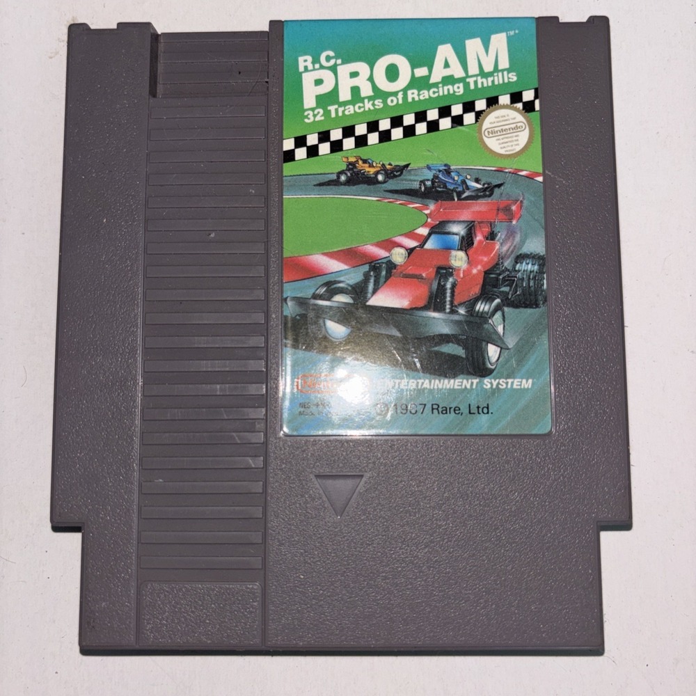 NES‎ R.C. Pro-Am (Nintendo Entertainment System, 1988) Tested